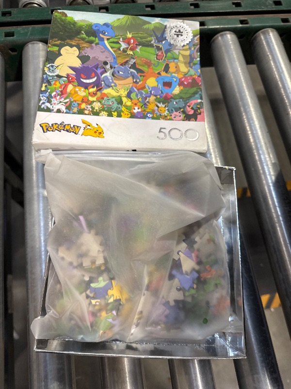 Photo 2 of Buffalo Games - Silver Select - Pokemon - Favorites Group - 500 Piece Jigsaw Puzzle for Adults -Challenging Puzzle Perfect for Game Nights - Finished Size is 21.25 x 15.00