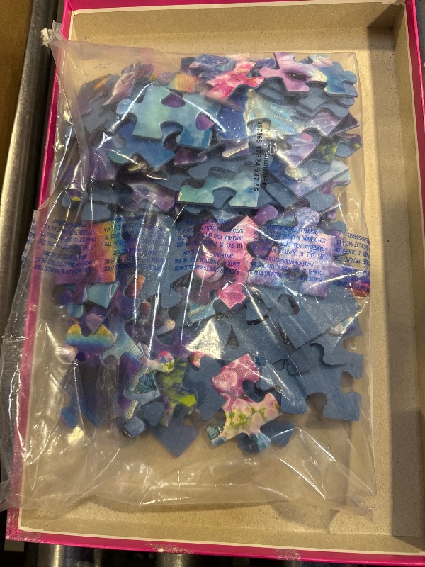 Photo 2 of Ravensburger Glitter Unicorn - 100 Piece Jigsaw Puzzle for Kids | Unique & Interlocking Pieces | Sturdy & Glare-Free | Promotes Problem-Solving Skills