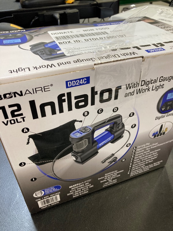 Photo 4 of Bon-Aire 12V Digital Inflator
