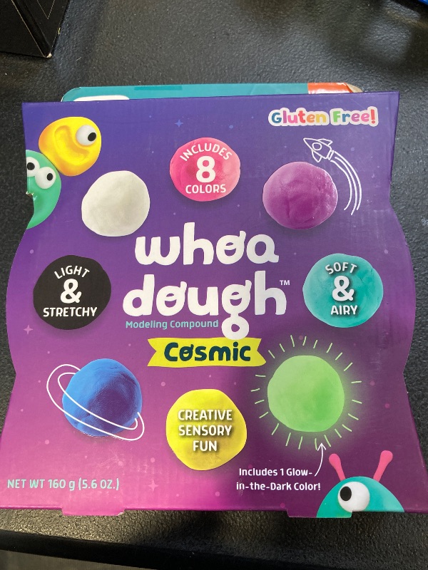 Photo 2 of Chuckle & Roar - Whoa Dough Cosmic Colors - Tactile Kids Dough - Fun Arts and Crafts Time for Preschoolers - Safe Formula for Kids - Ages 3 and Up