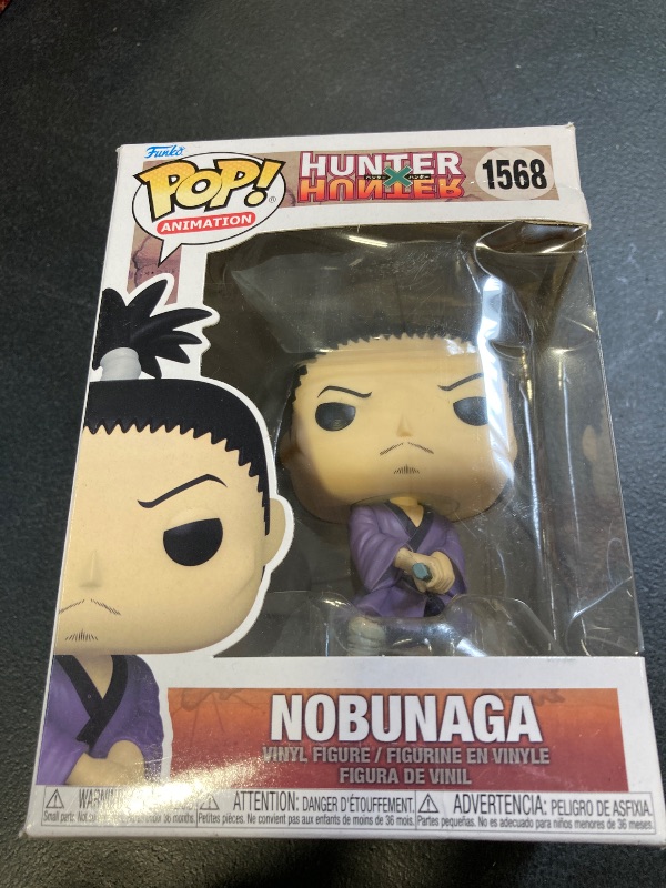 Photo 2 of Funko POP! Animation: Hunter X Hunter - Nobunaga Hazama - Hunter X Hunter (HXH) - Collectable Vinyl Figure - Gift Idea - Official Merchandise - for Kids & Adults - Anime Fans