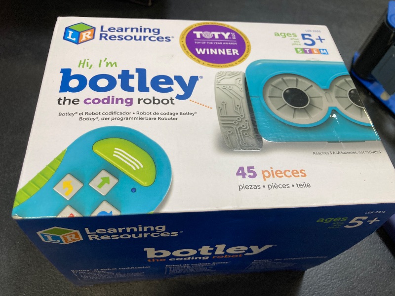 Photo 2 of Learning Resources Botley the Coding Robot, Coding STEM Toy, 45 Piece Coding Set, Ages 5+