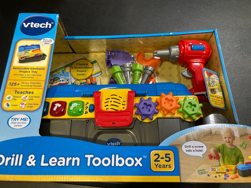 Photo 2 of VTech Drill and Learn Toolbox