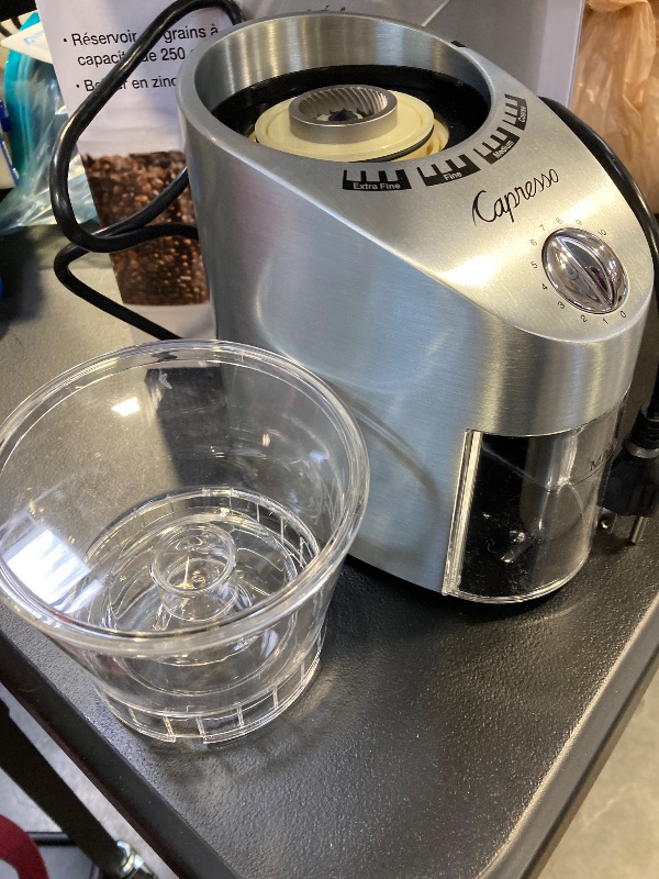 Photo 1 of Capresso 565.05 Infinity Zinc Die-Cast Conical Burr Grinder