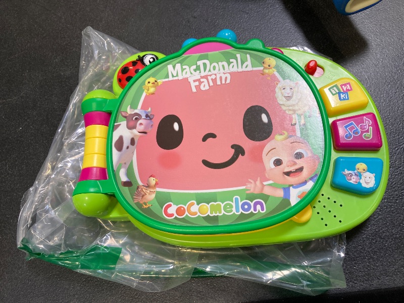 Photo 1 of CoComelon Learning Book Interactive Toy for Toddlers, 3 Learning Modes, Music, 50 Learning Phrases, Officially Licensed Kids Toys for Ages 18 Month
