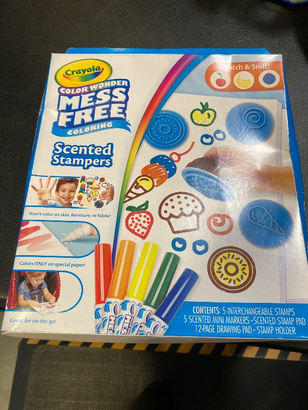 Photo 2 of Crayola Color Wonder Scented Stampers and Markers