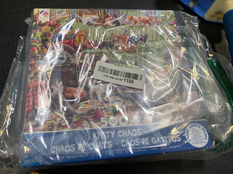 Photo 1 of Ceaco - Paws Gone Wild - Kitty Chaos - 500 Piece Jigsaw Puzzle