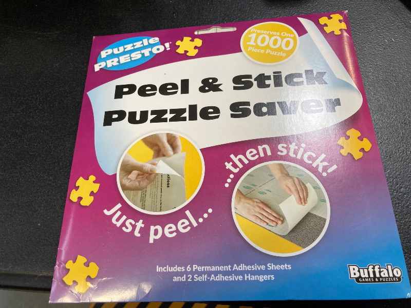 Photo 2 of Buffalo Games Peel  Stick Puzzle Presto