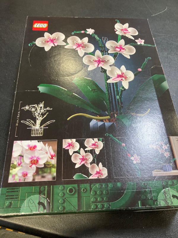 Photo 2 of Orchid Plant Decor Building Kit (608 Pieces)