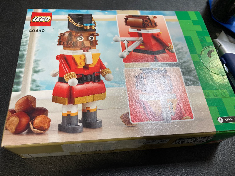 Photo 2 of LEGO Nutcracker Christmas Decor - Building Toys for Kids, Boys & Girls, Ages 8+ - Nutcracker Decorations for Home - Gift Ideas for Christmas - Moveable Arms & Mouth - 40640