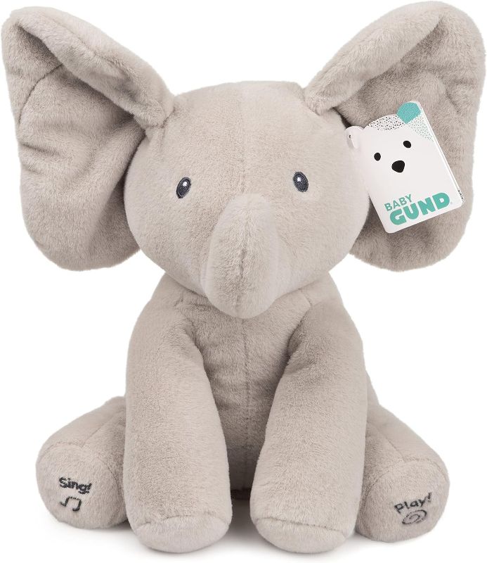 Photo 1 of Gund Flappy The Elephant Musical Plush Doll