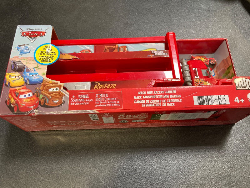 Photo 2 of Disney Pixar Lighting McQueen Race Car and Transport Big Rig Play Set