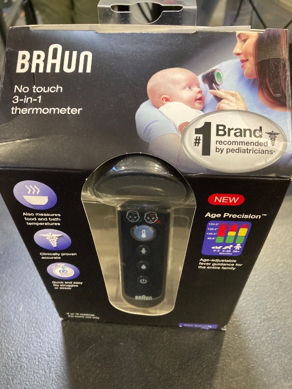 Photo 2 of Braun No Touch Battery-Powered Thermometer