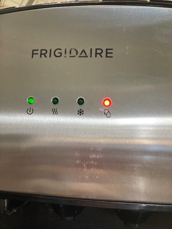 Photo 2 of Frigidaire Stainless Steel Bottom Loading Water Cooler
