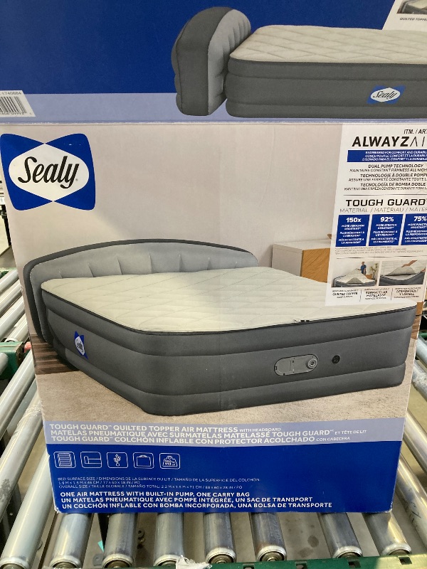 Photo 2 of Sealy Tritech Air Mattress Built-in AC Pump Queen 