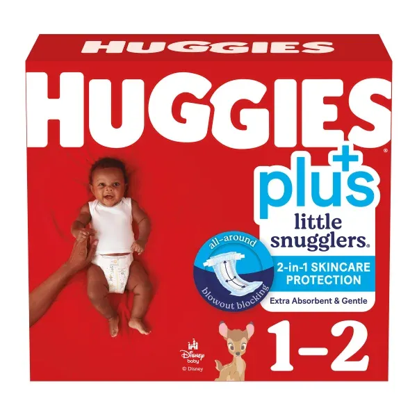 Photo 1 of Huggies Plus Diapers Size 1 / 64  diapers