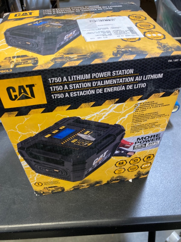 Photo 4 of CAT Cube Lithium 4-in-1 Portable Jump Starter