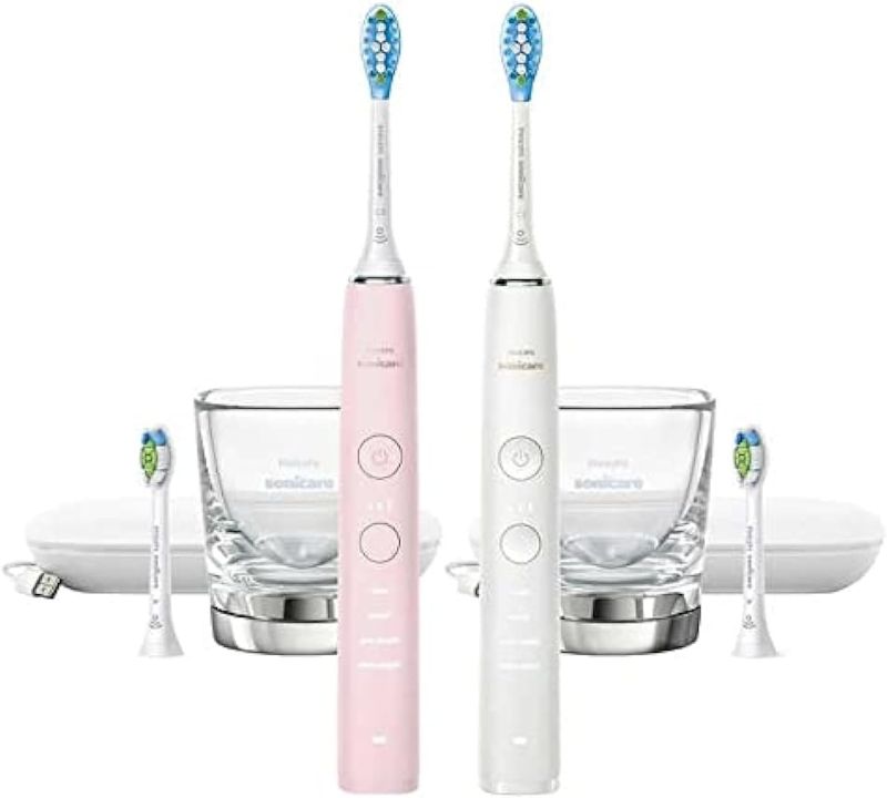 Photo 1 of Sonicare DiamondClean Connected Rechargeable Toothbrush, 2-pack