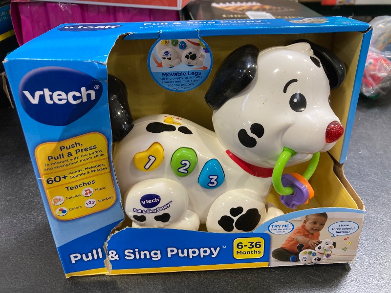 Photo 2 of VTech Pull and Sing Puppy