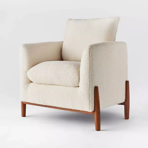 Photo 1 of Elroy Accent Chair with Wooden Legs - Threshold™ designed with Studio McGee