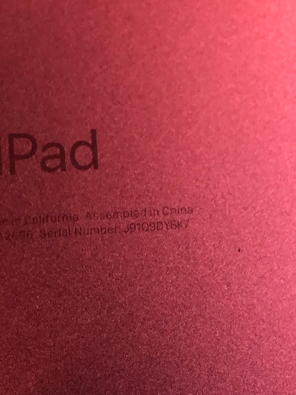 Photo 12 of Apple iPad (10th Generation): with A14 Bionic chip, 10.9-inch Liquid Retina Display, 64GB, Wi-Fi 6, 12MP front/12MP Back Camera, Touch ID, All-Day Battery Life – Pink (USED)