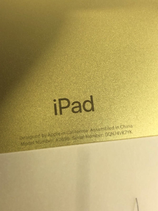 Photo 6 of Apple 10.9" iPad (10th Gen, 64GB, Wi-Fi Only, Yellow) (NEW)