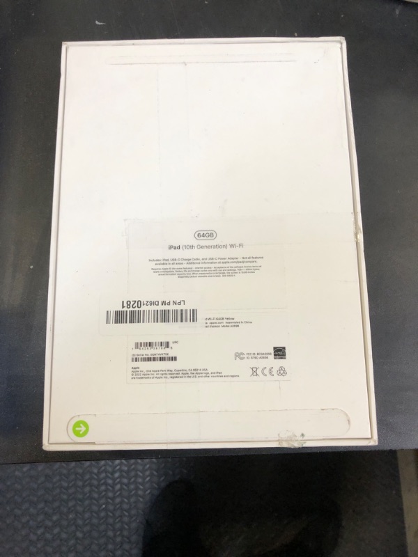 Photo 7 of Apple 10.9" iPad (10th Gen, 64GB, Wi-Fi Only, Yellow) (NEW)