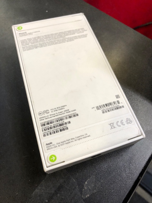 Photo 4 of Apple iPhone 13 (256 GB, Green) [Locked] (factory sealed)