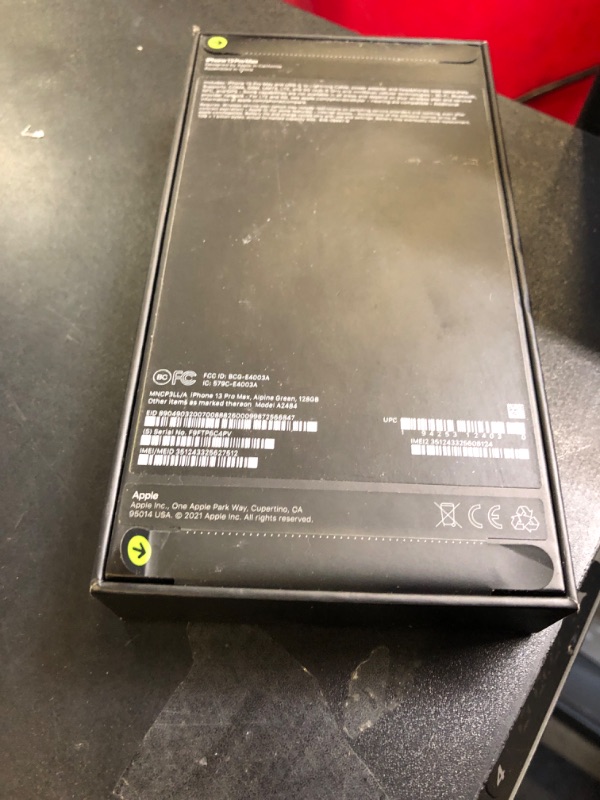 Photo 5 of Apple iPhone 13 Pro Max (128 GB, Alpine Green) [Locked] (factory sealed)