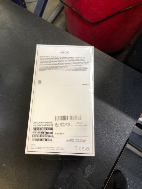 Photo 4 of Apple iPhone XR (64GB, (RED) [Locked] (factory sealed)