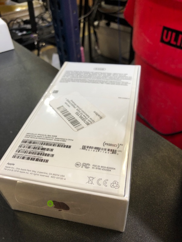 Photo 7 of Apple iPhone XR (64GB, (PRODUCT)RED) [Locked] (FACTORY SEALED)