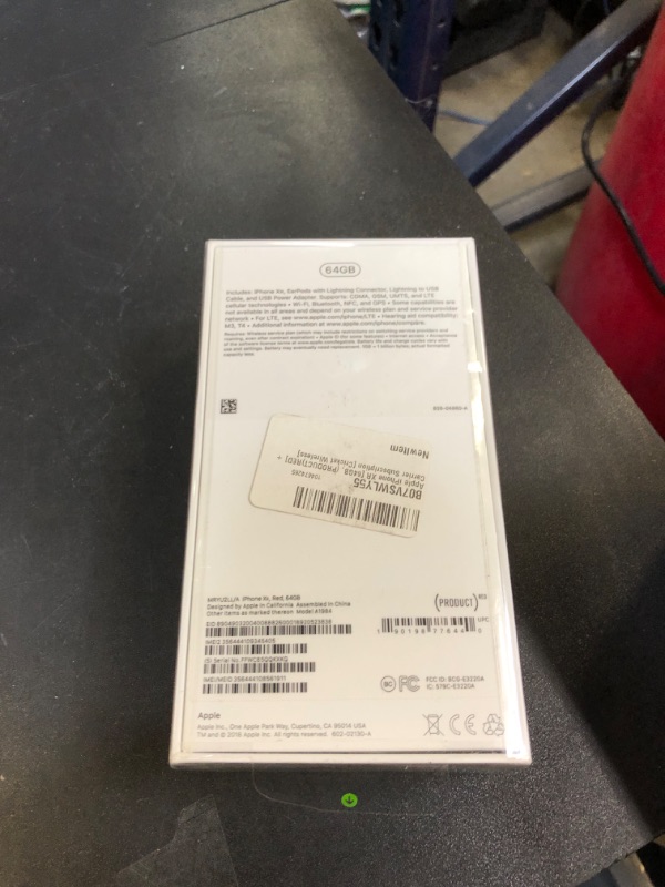 Photo 8 of Apple iPhone XR (64GB, (PRODUCT)RED) [Locked] (FACTORY SEALED)