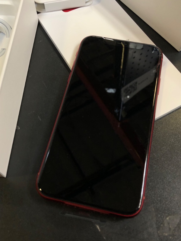 Photo 7 of Apple iPhone XR (64GB, (PRODUCT)RED) [Locked] (NEW)