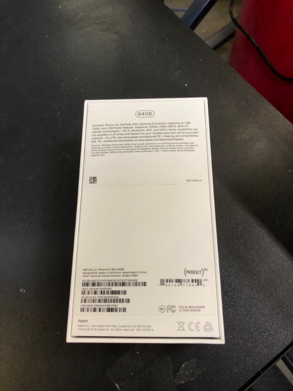 Photo 8 of Apple iPhone XR (64GB, (PRODUCT)RED) [Locked] (NEW)