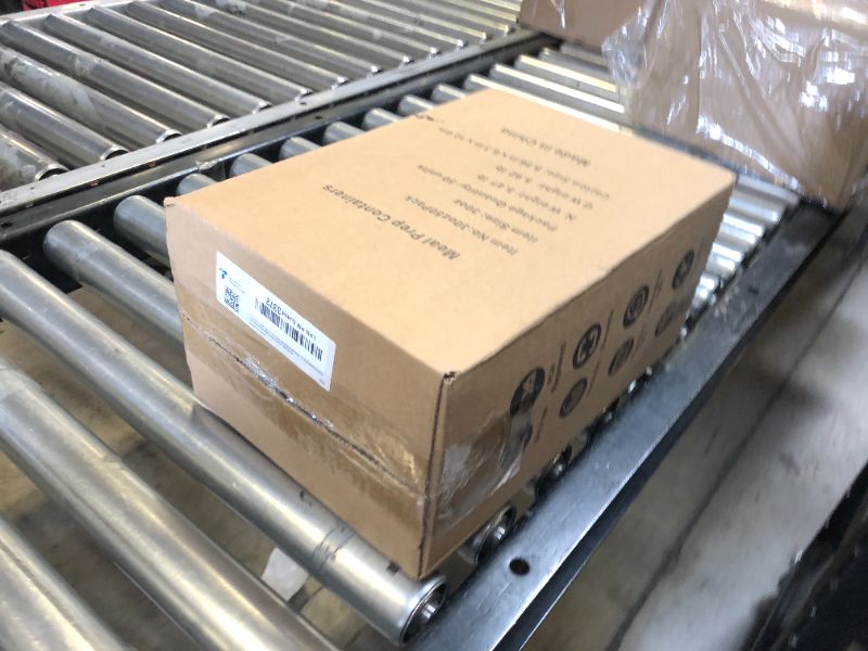 Photo 1 of vivigu Meal Prep Containers Reusable 50 Pack - 2 Compartment Plastic Food Containers with Lids, To Go Food Containers BPA-Free, To Go Containers With Lids Microwave, Dishwasher, Freezer Safe 30 oz