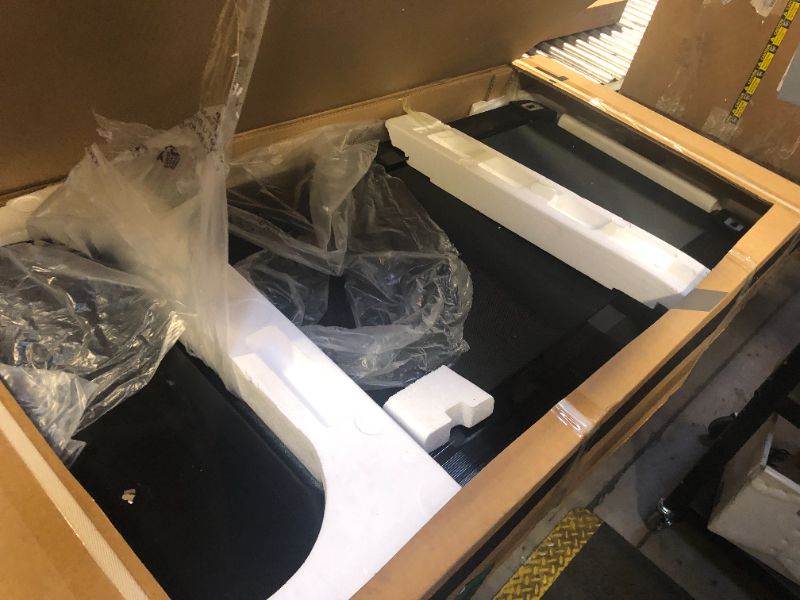 Photo 1 of TRAILVIBER Walking Pad Treadmill with 12% 9-Level Auto Incline, 450 lbs Capacity and RGB LED Screen Under Desk Treadmill with Auto Incline and Hiking Mode, Compact Treadmills for Home Small/Office