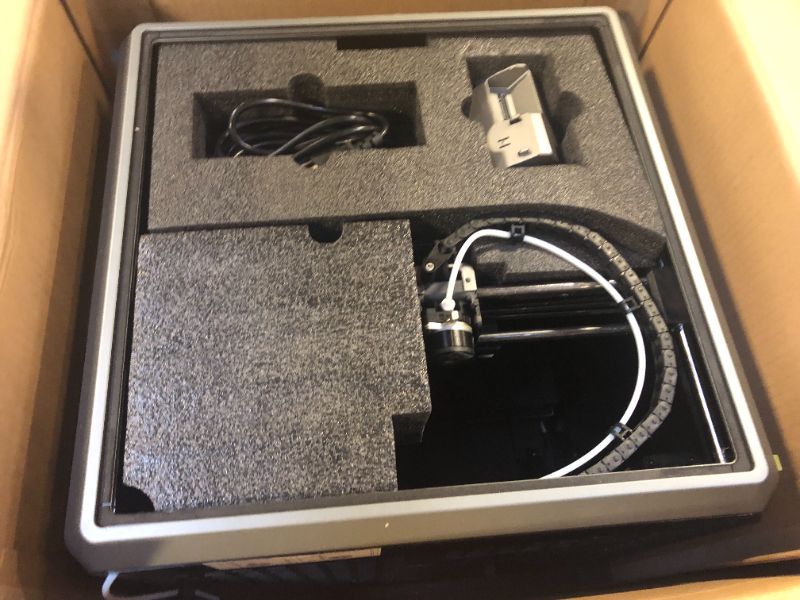 Photo 1 of Creality K1 MAX 3D Printer Upgrade with 600mm/s Printing Speed 300°C High-Temperature Nozzle Direct Extruder Hands-Free Auto Leveling Dual Z Axes Stable Cube Frame 11.81x11.81x11.81inch