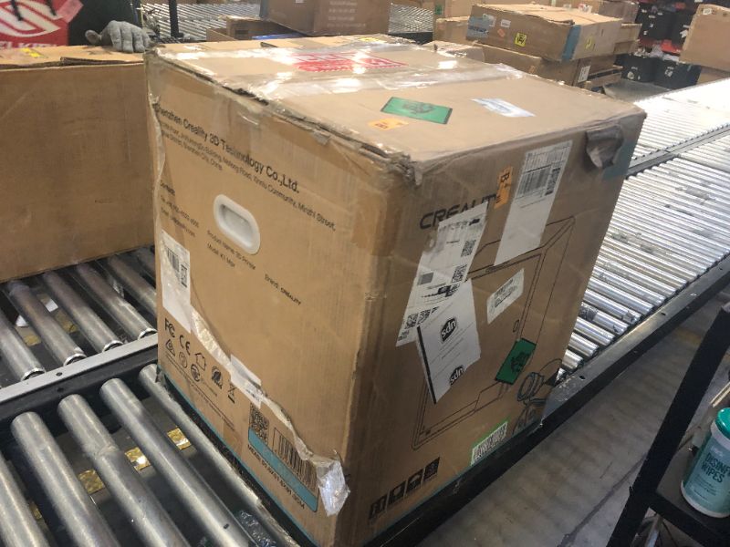 Photo 1 of Creality K1 MAX 3D Printer Upgrade with 600mm/s Printing Speed 300°C High-Temperature Nozzle Direct Extruder Hands-Free Auto Leveling Dual Z Axes Stable Cube Frame 11.81x11.81x11.81inch