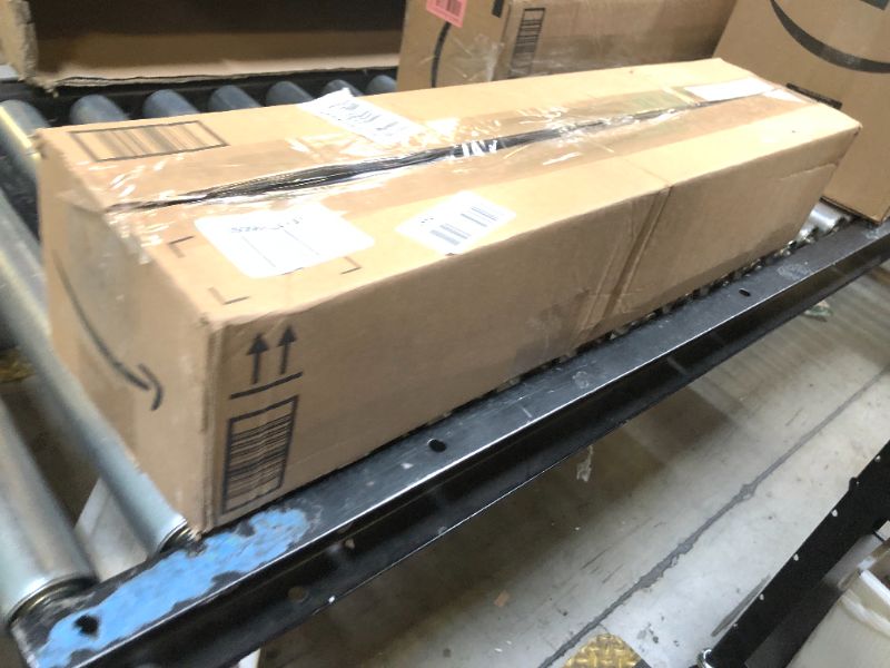 Photo 1 of NECAUX Custom 27.6 x 48 Inch Clear Table Cover Protector, 1.5mm Thick Plastic Scratch Resistent Heavy Duty Desk Pad Mat Decorative Tablecloth Protector for Coffee Table, Sofa Table, Media Stand