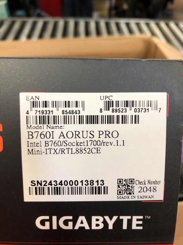 Photo 3 of ONLY COMES WITH POWER SUPPLY, MOTHERBOARD, AND AIO CPU COOLER. NOT A COMPLETE COMPUTER. Cooler Master NR2 Pro Mini ITX Gaming PC - i7 14700F - NVIDIA GeForce RTX 4080 Super - 32GB DDR5 5600MHz - 1TB M.2 NVMe SSD - WiFi - Windows 11 - Desktop Computer