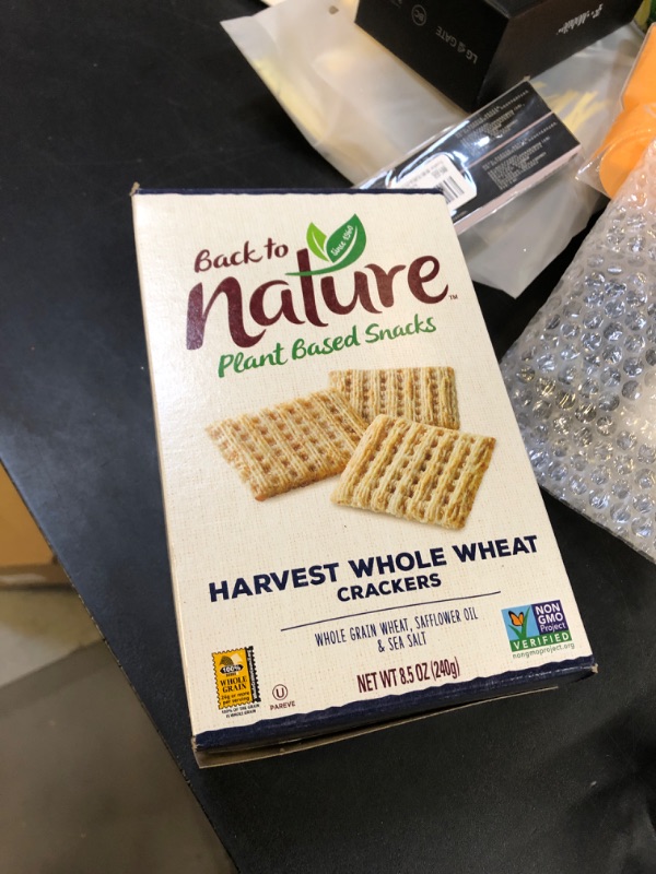 Photo 1 of Back To Nature Cracker Harvest Whole wheat BB Jan 2025