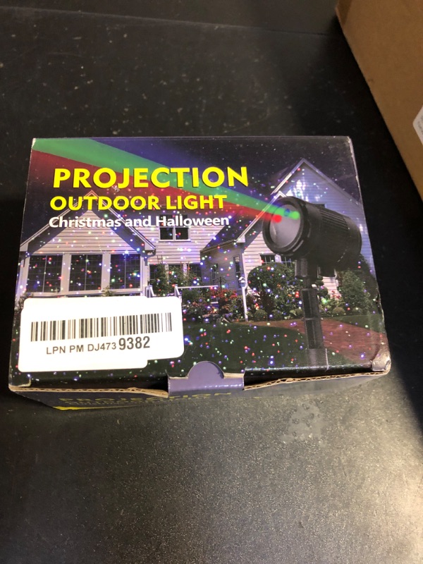 Photo 1 of Laser Christmas Projector Lights Outdoor, 3 Color Laser Light Projector, Firefly Lights Show with RF Remote, Waterproof, Indoor Holiday Decoration, Christmas Gift, Wedding, Home Decor, Party, Garden