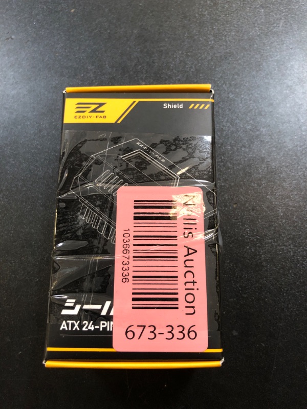 Photo 1 of EZDIY-FAB Shield 24-Pin Angle Adapter with Infinity Mirror ARGB Light,ATX 24 Pin Power Connector, 5V 3pin ARGB Sync-180 Degree-White-1 Pack