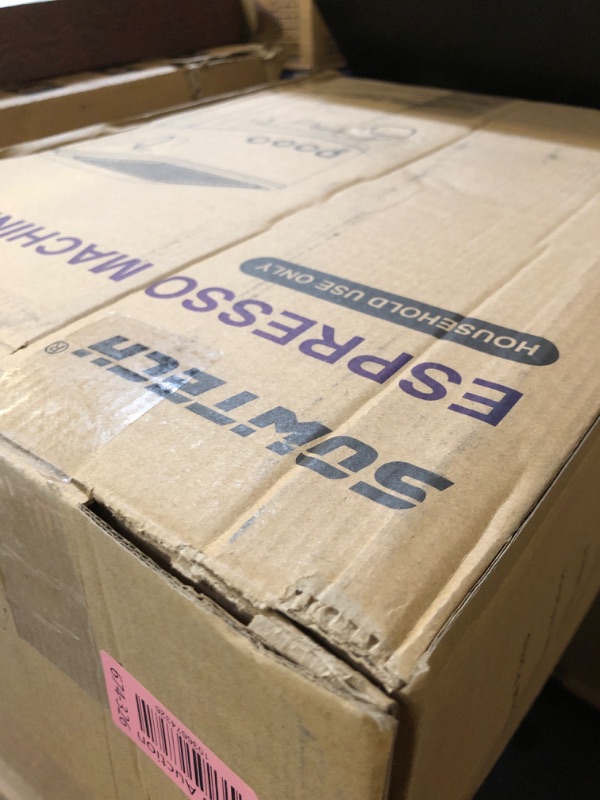 Photo 1 of SOWTECH Espresso Machine 20 Bar,Professional Espresso Maker with Milk Frother,Expresso Coffee Machine with 42 oz Removable Water Tank,Stainless Steel,Silver