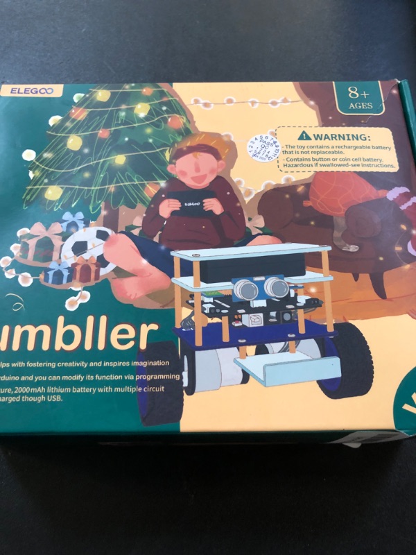 Photo 1 of ELEGOO Tumbller Self-Balancing Robot Kit for Arduino Robotics for Kids Ages 8-12 12-14 Gifts for 8 9 10 11 12 13 14 15 16 Year Old Boys Girls Teens Toys for Ages 8-10 8-13 10-12 14-16 STEM Building