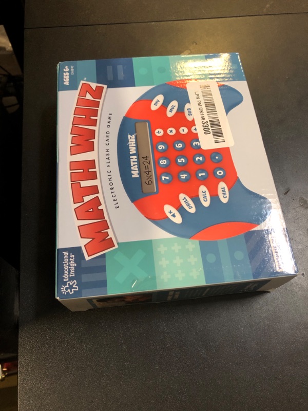 Photo 1 of Educational Insights Math Whiz Electronic Handheld Math Game For Kids, Ages 6+