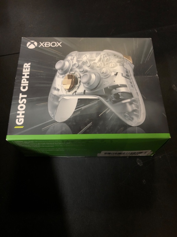 Photo 2 of Xbox Special Edition Wireless Gaming Controller – Ghost Cipher Series X|S, One, Windows PC, Android, and iOS