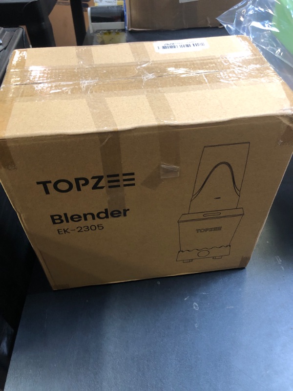 Photo 1 of TOPZEE Blender for Smoothies, 1000W Slushie Machine, Bullet Blenders for Kitchen, Personal Portable Blender, Protein Shake Mixer with 24oz Easy Go Cups, Licuadora, Dishwasher Safe, Max 1200W