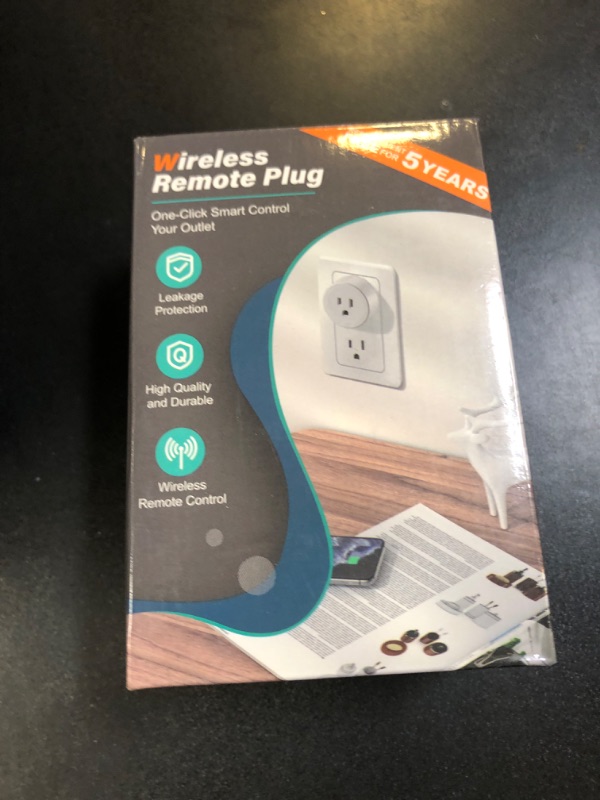 Photo 1 of HAPYTHDA Garbage Disposal Wireless Switch Kit, Remote Control Outlet, No Drilling On Sink Top, Wireless Switch Button Kit for Waste Disposal, 15A/1500W with 4000V Anti-Surge, 500 Feet RF Range