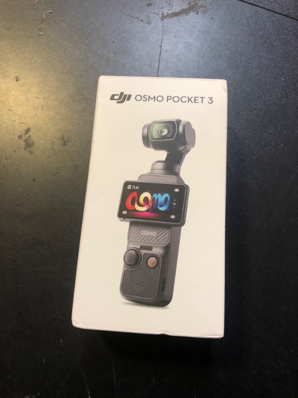 Photo 2 of DJI Osmo Pocket 3, Vlogging Camera with 1'' CMOS & 4K/120fps Video, 3-Axis Stabilization, Fast Focusing, Face/Object Tracking, 2" Rotatable Touchscreen, Digital Camera for Photography, YouTube